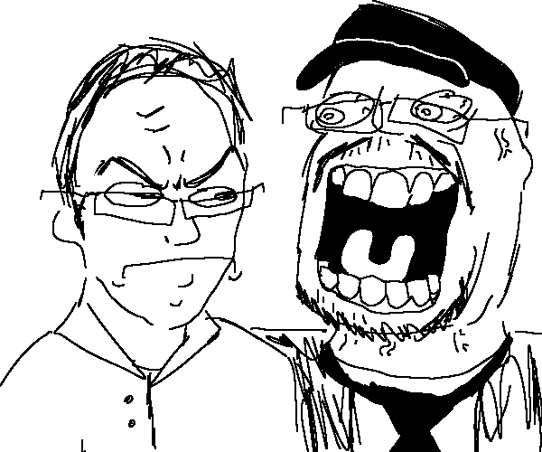 YallEever's tweet photo. critic vs nerd 

#avgn #dougwalker
@cinemassacre @ChannelAwesome https://t.co/LexVNsdlQK