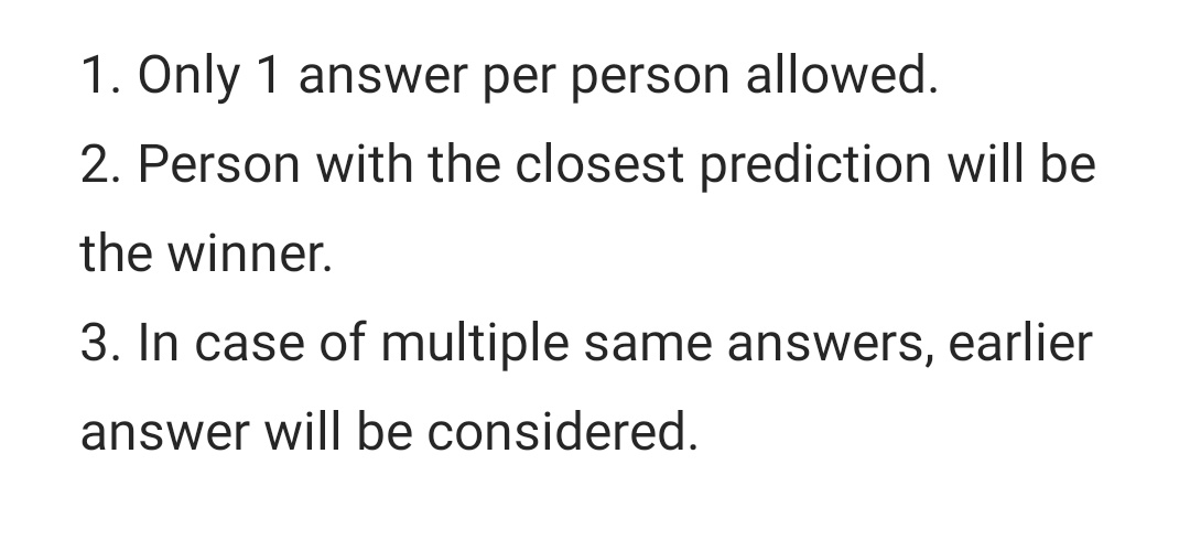 #Devara free ticket contest 🎟️
Predict opening day collection [HINDI, Nett, India] &amp; win a ticket worth ₹200.

Deadline: 11pm, 21st Sep.
Will consider BOI fig.

Rules in below picture 👇
