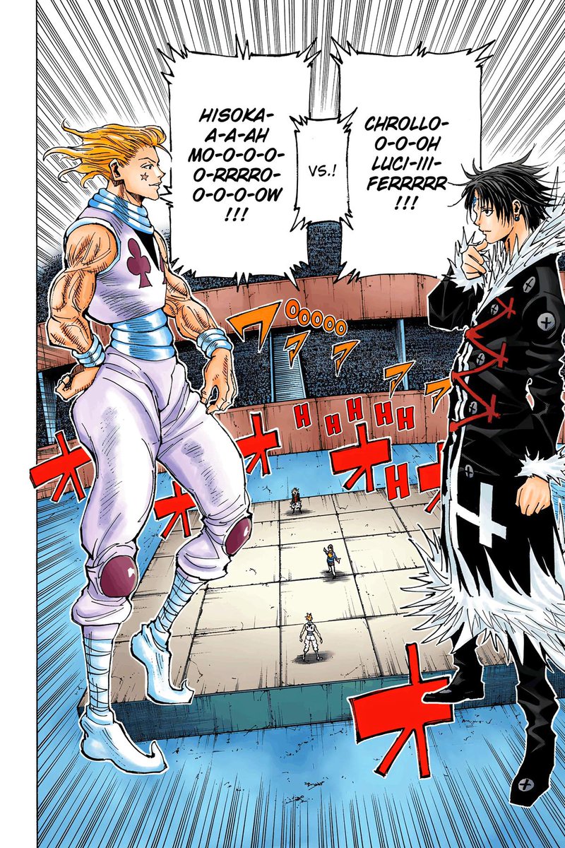 Chrollo vs Hisoka rematch would be peak