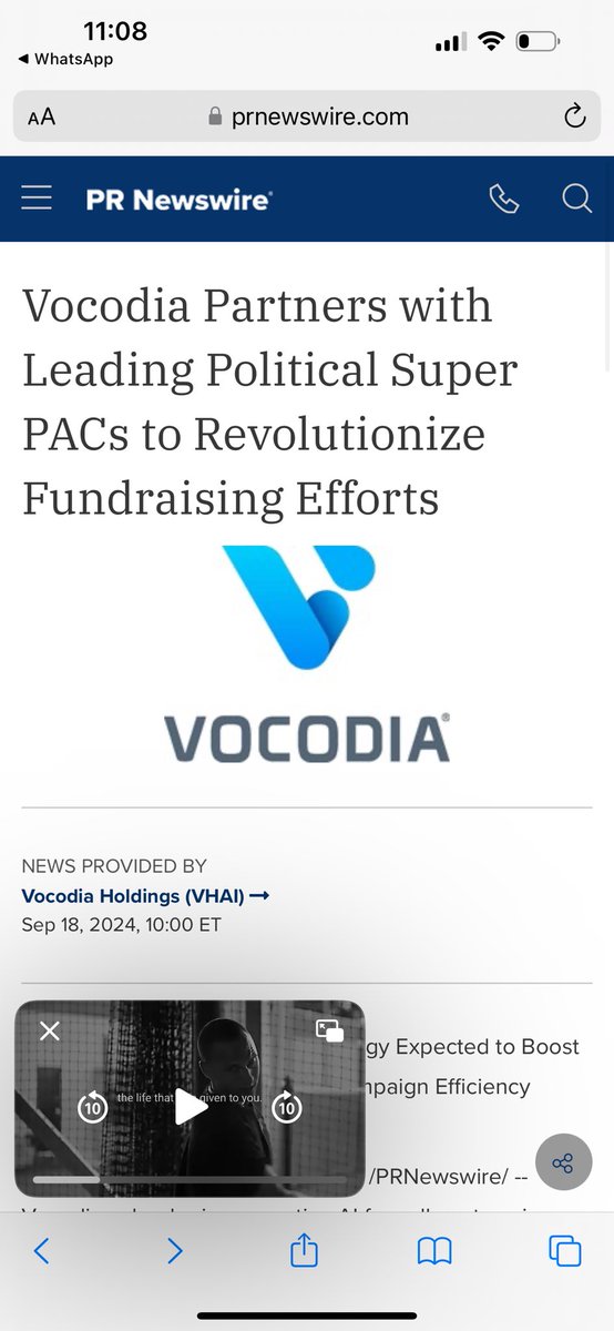 Vocodia is proud to partner with leading political Super PACs, using our AI-powered call center technology to revolutionize their fundraising efforts. With AI-driven solutions that enhance donor outreach and boost efficiency, #Vocodia is driving higher donation rates. #VHAI