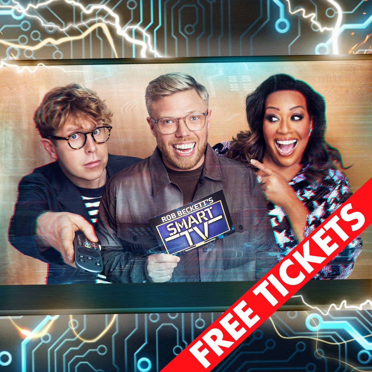 Lost in TV (@tvaudience) on Twitter photo Free audience tickets! Join Rob Beckett, Josh Widdicombe, Alison Hammond, and a whole host of famous faces for a brand new series of the fast-paced comedy quiz show that’s all about TV!
Recording at <a href="/ThisisTVC/">Television Centre</a>, London - book now: lostintv.com/tv-show?id=1339 Free audience tickets! Join Rob Beckett, Josh Widdicombe, Alison Hammond, and a whole host of famous faces for a brand new series of the fast-paced comedy quiz show that’s all about TV!
Recording at <a href="/ThisisTVC/">Television Centre</a>, London - book now: lostintv.com/tv-show?id=1339
