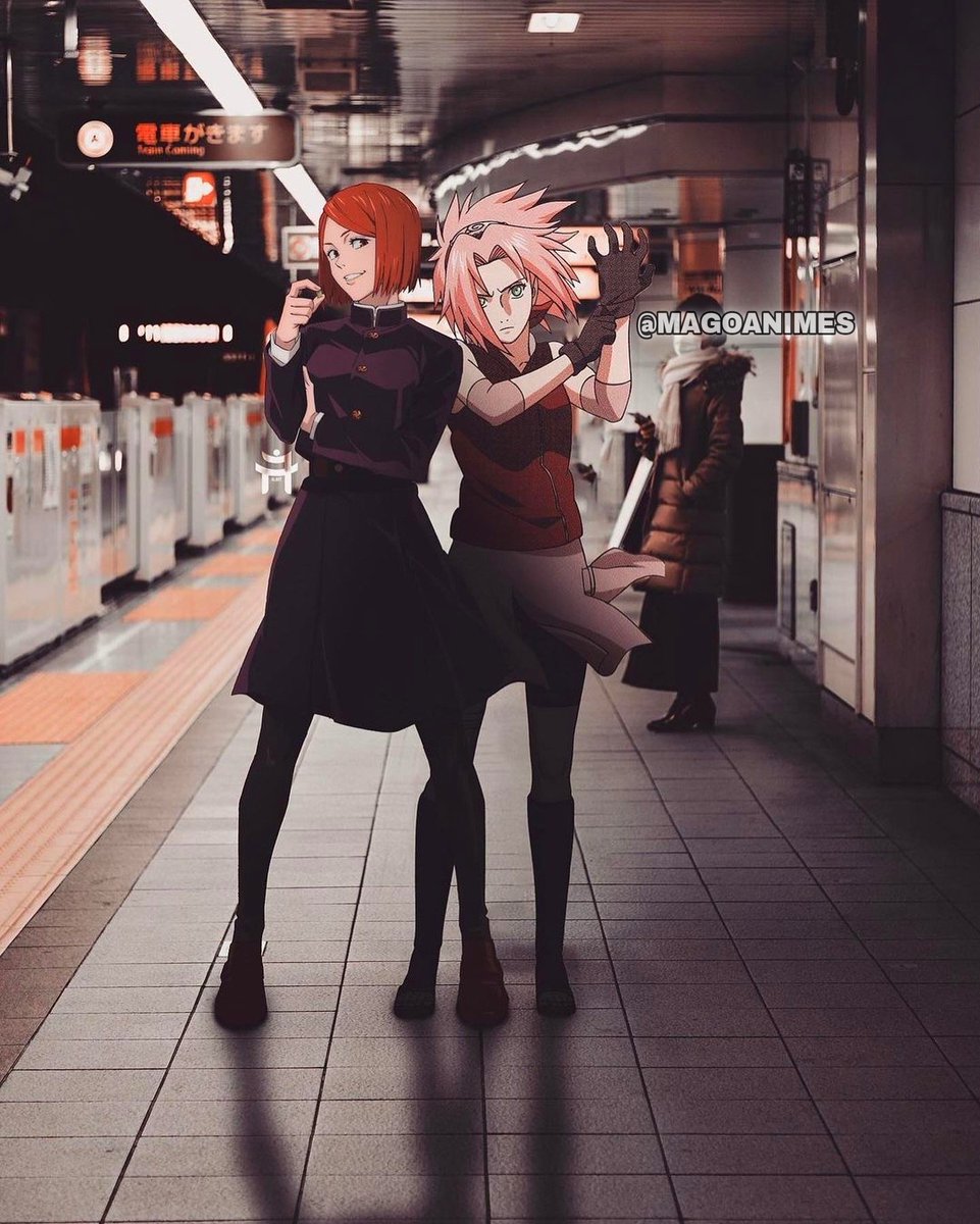 Nobara Kugisaki x Sakura Haruno

Jujutsu kaisen x Naruto Shippuden

#JJK270 #JJKSpoilers #JujutsuKaisen