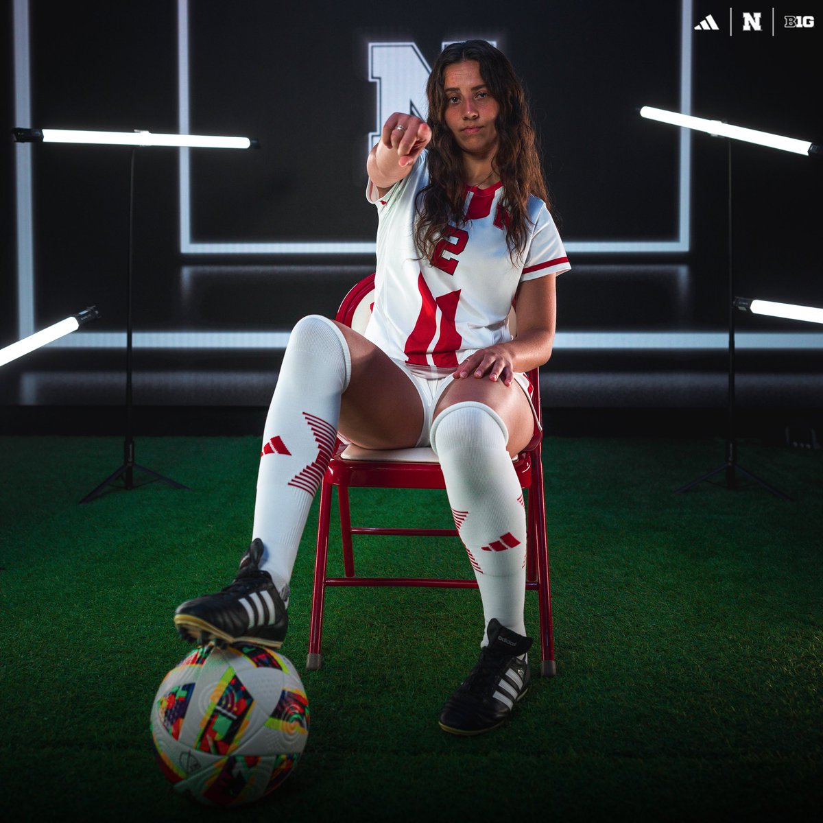 HuskerSoccer's tweet photo. Happy Birthday to Senior Midfielder and Lincoln native, Haley Peterson! 🎉 https://t.co/guQiQ2dPrq