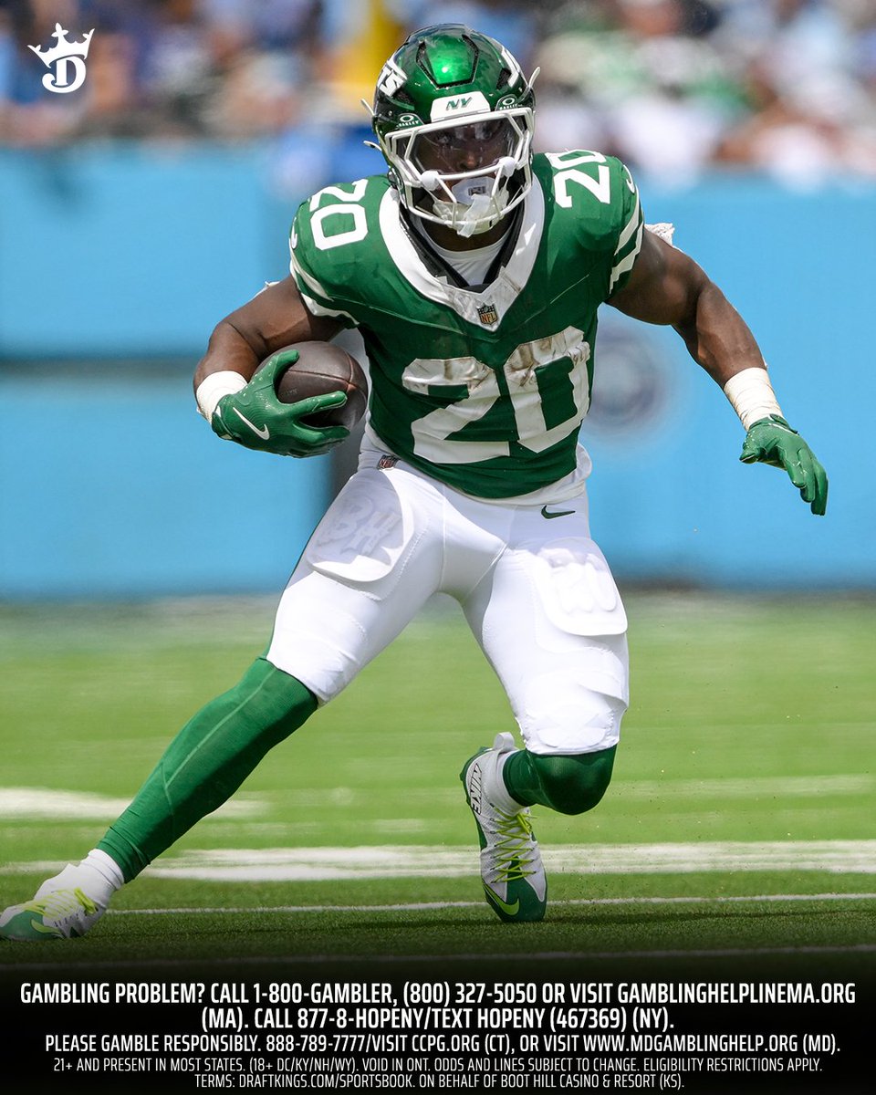 DKSports's tweet photo. Updated Week 3 NFL spreads 👇

NE @ NYJ -6
DEN @ TB -6.5
NYG @ CLE -6.5
LAC @ PIT -1.5
HOU @ MIN +2
GB @ TEN -2
PHI @ NO -2.5
CHI @ IND -1.5
CAR @ LV -5
MIA @ SEA -4.5
SF @ LAR +7
DET @ ARI +3
BAL @ DAL +1
KC @ ATL +3.5
JAX @ BUF -5
WAS @ CIN -7.5 https://t.co/IOMk7FTjad