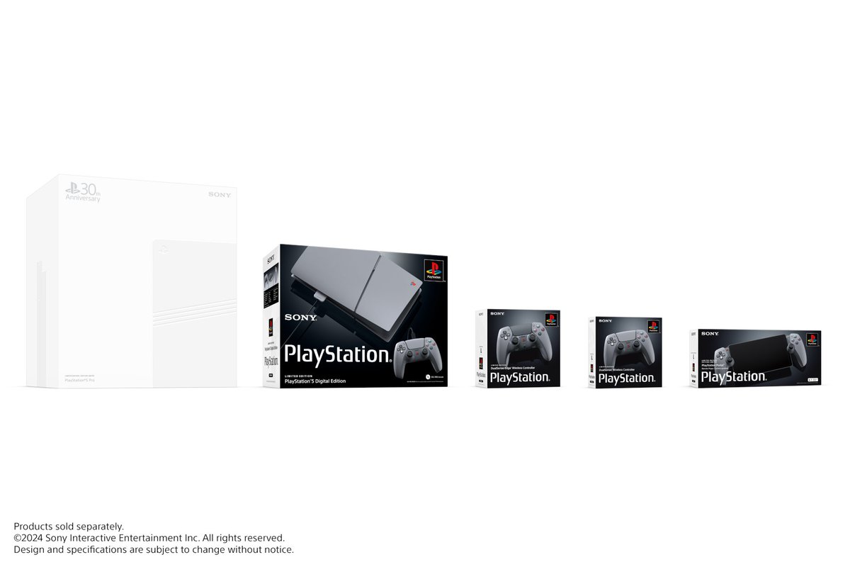 Wario64's tweet photo. Package art for the PlayStation 30th Anniversary lineup https://t.co/pukH0FkSGp