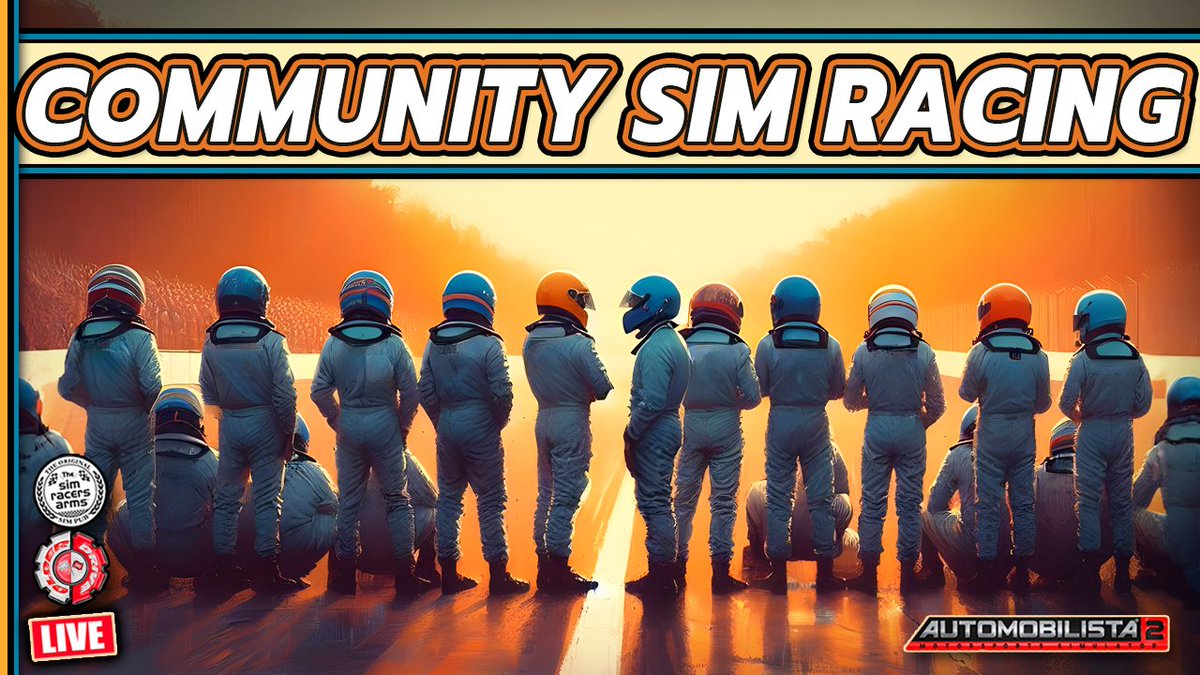 Sim_Racers_Arms's tweet photo. Automobilista 2 LIVE! - FUN Community Racing at The Sim Pub™
.
HERE--> https://t.co/cdV4ZbWlqP
.
@ReizaStudios
.
#AMS2 #automobilista2 #TToTW #SimRacersRandomizer #SimPub #TheSimRacersArms #3LC #3LapChallenge #TSRA3LC #CommunitySimRacing #RacingWithSubscribers #Reiza https://t.co/87GT6mXMWf