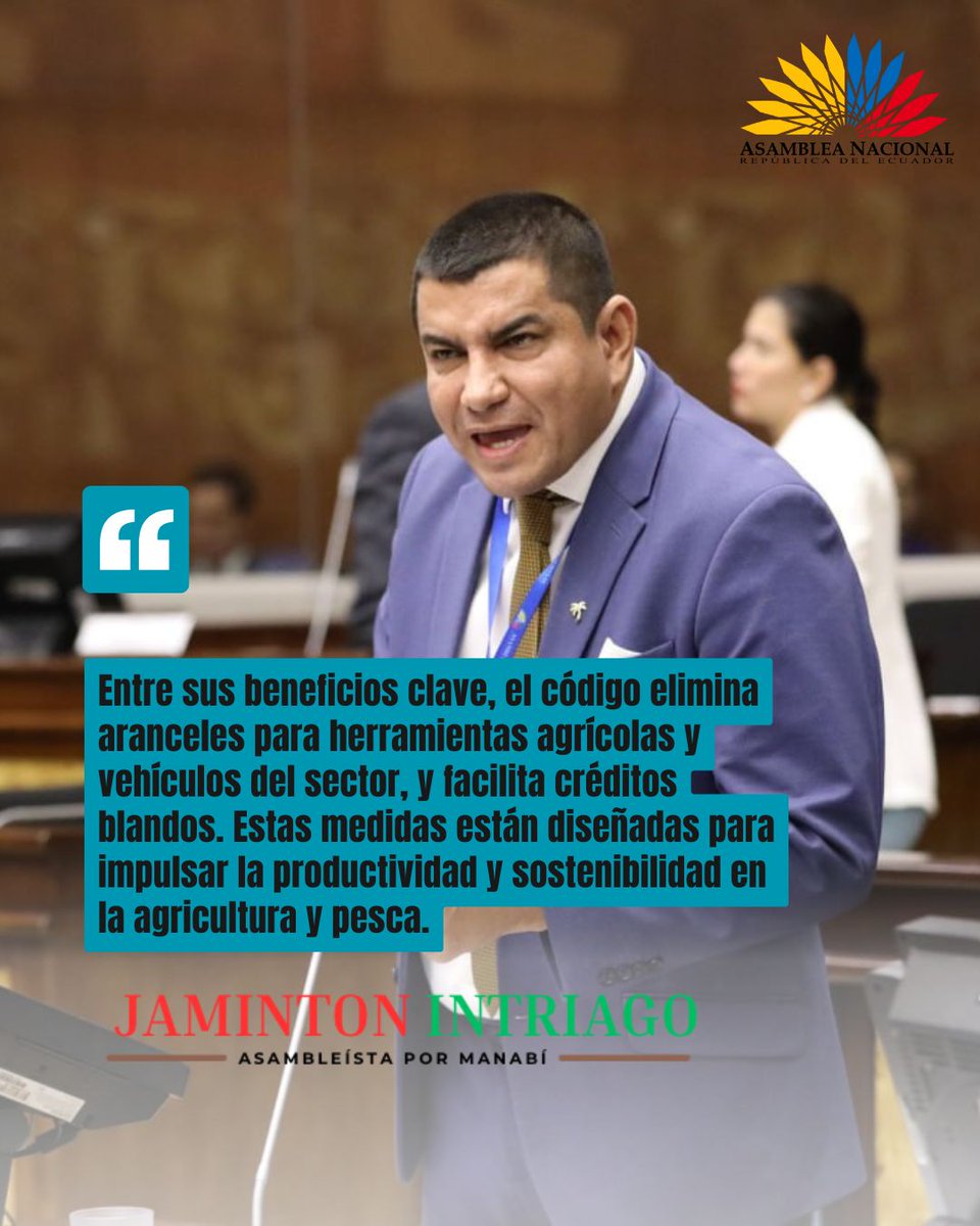 Hoy empezamos al cambio del sector productivo. <a href="/AsambleaEcuador/">Asamblea Nacional</a> <a href="/BancadaLa6/">Bancada La 6 y Aliados</a>