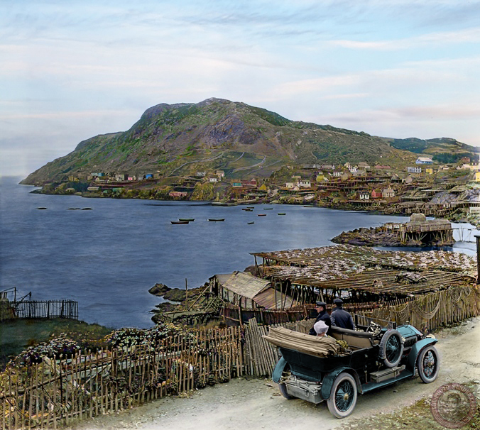 NLHistory's tweet photo. Portugal Cove #Newfoundland - 1908 https://t.co/KbPFCict9Q
