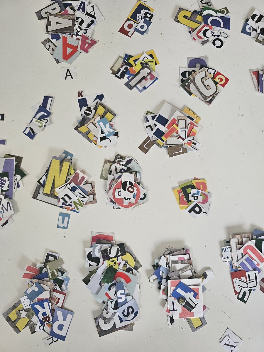 Something like medicine. Playing with materials, D.I.Y designing. Embracing imperfection. Project appropriate recruitment ideas 
#BehindTheClosedCellDoor #PhDJourney #flier #letters #cut #paste #invitation