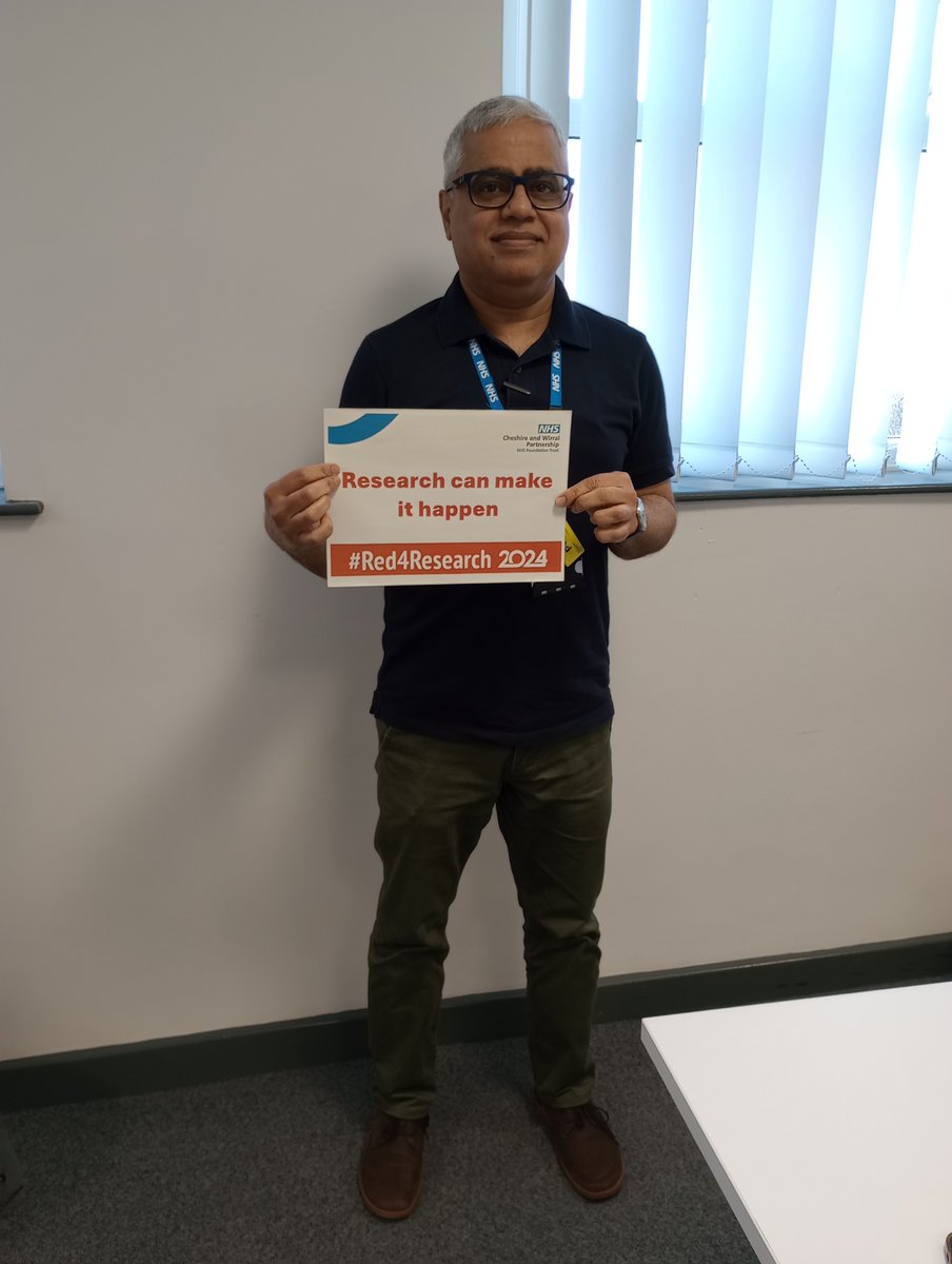East Cheshire Community Learning Disability Team are proud to support #Red4Research 🟥 We want to celebrate all those participating, supporting and undertaking research!