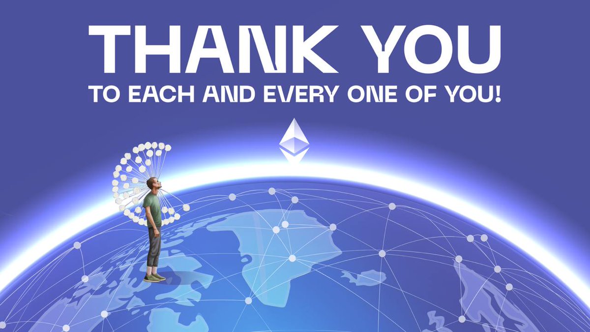 Thank you to each and everyone of you ❤️

None of this would have been possible without your love and support!

The Ethereum Stories are a testament to the power of this global community. And also a reminder of the fact that together we are always greater.

Thank you once again -