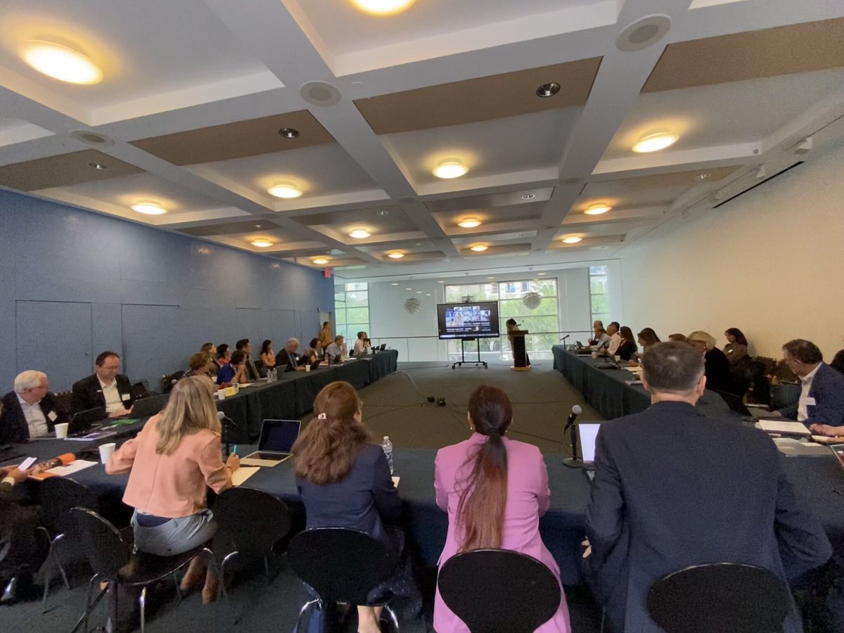 pkoundouri's tweet photo. Kicking off in #NewYork for the UN General Assembly, Summit of the Future, &amp; Climate Week, with the UN Sustainable Development Solutions Network #SDSN Chairs Meeting!
As Chair of the SDSN Global Climate Hub &amp; Co-Chair of SDSN Europe and SDSN Greece, I presented our work at AE4RIA https://t.co/UIS8JxkmRP