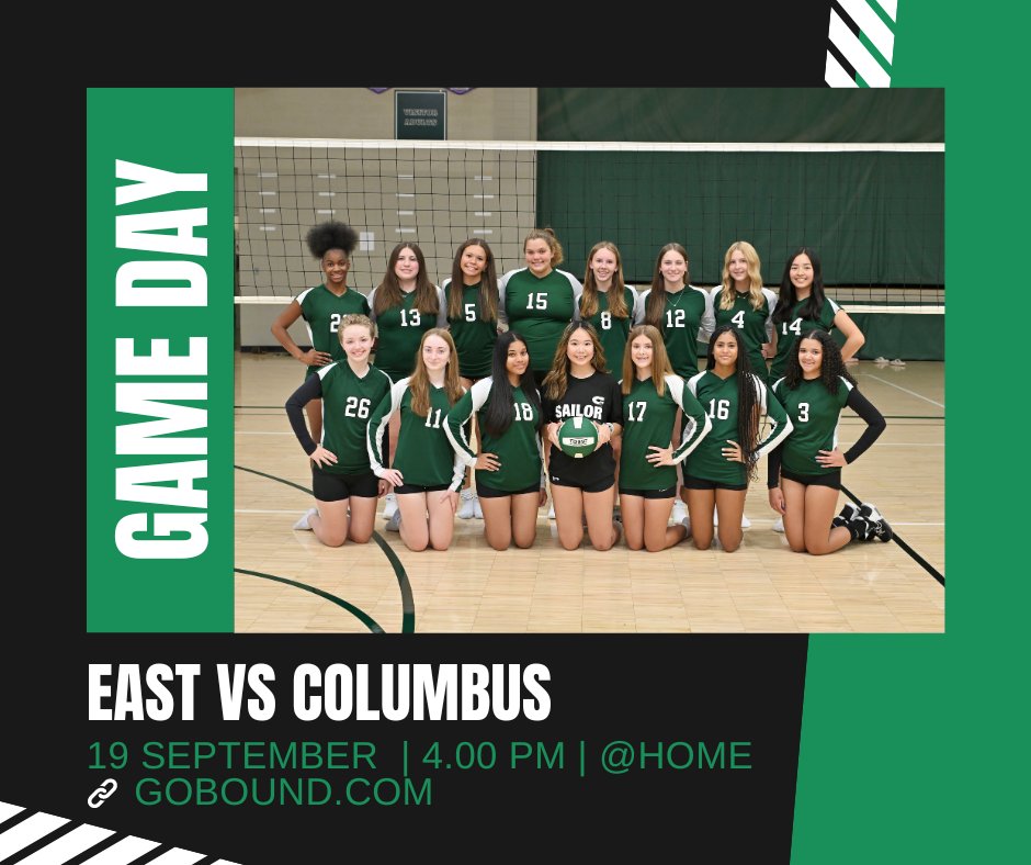 Freshman home match today against Waterloo East!

📍Columbus Catholic Oppold Gym
🕓- 4:00pm
🎟️-tickets.gobound.com/tickets/events…