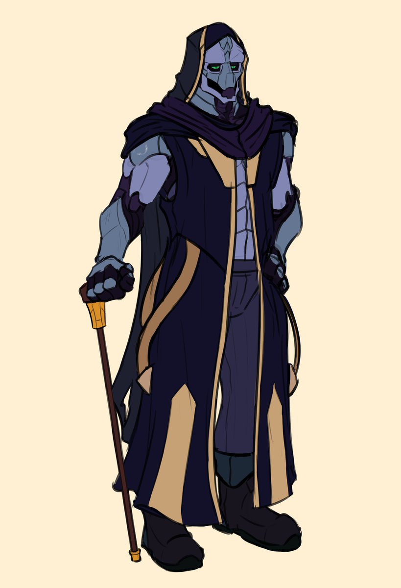 Flodrovv's tweet photo. I don't know what to post so here's my DND character, Sudeiman 👁️
(he lost his cool clothes just in few sessions and now wears some ugly clothes) https://t.co/nJlMvWJeqF