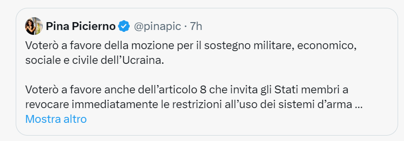 DandoZinzi's tweet photo. @NicolaMelloni Sembra una posizione comune... https://t.co/n1gnCKKzvs