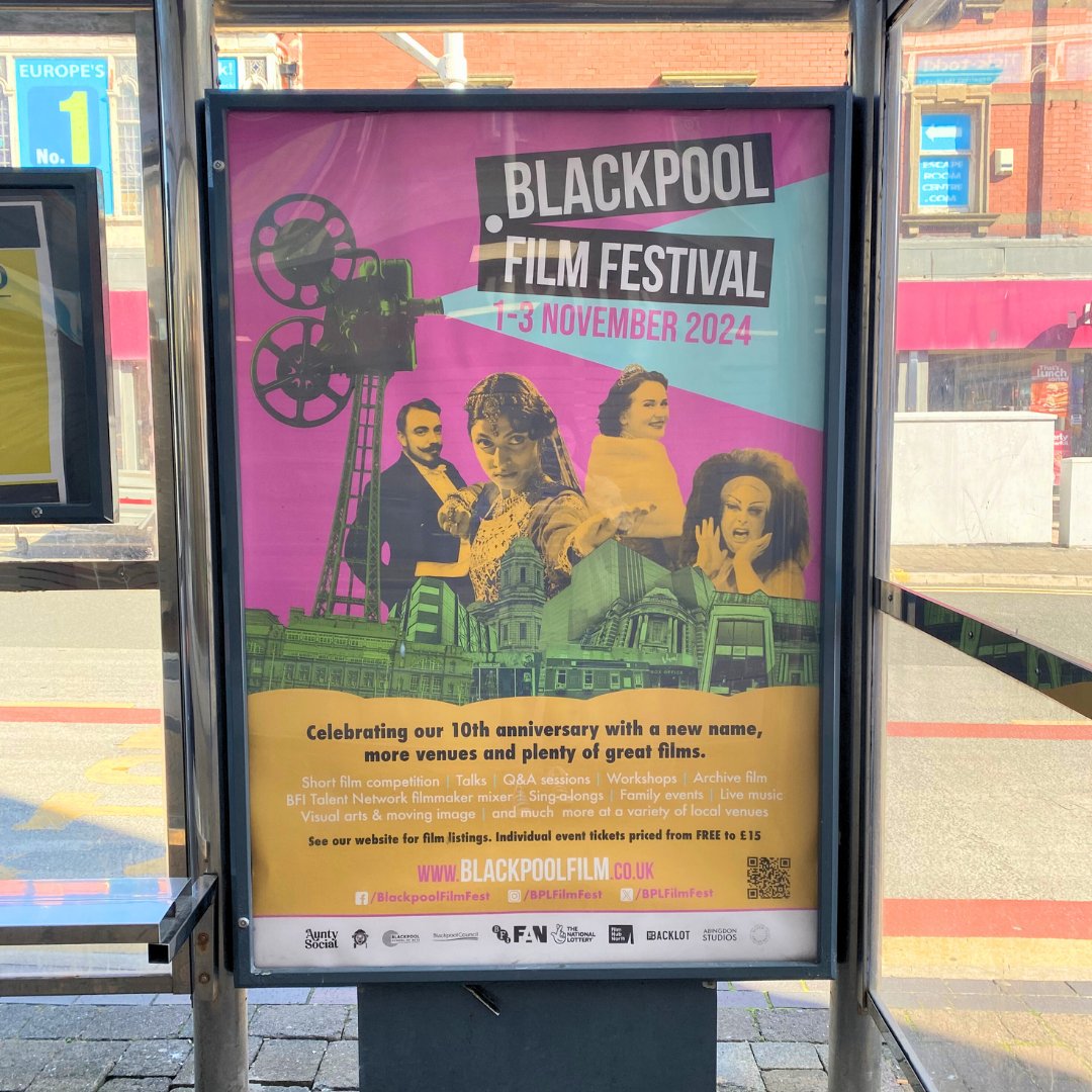 👀 Spot Our Posters
Our brand new posters are now up and on display around town! Can you guess where this one is featured? 
They're here to remind you that BFF is taking place on 1st - 3rd November, so clear your calendar &amp; keep an eye out as we unveil this year's programme.