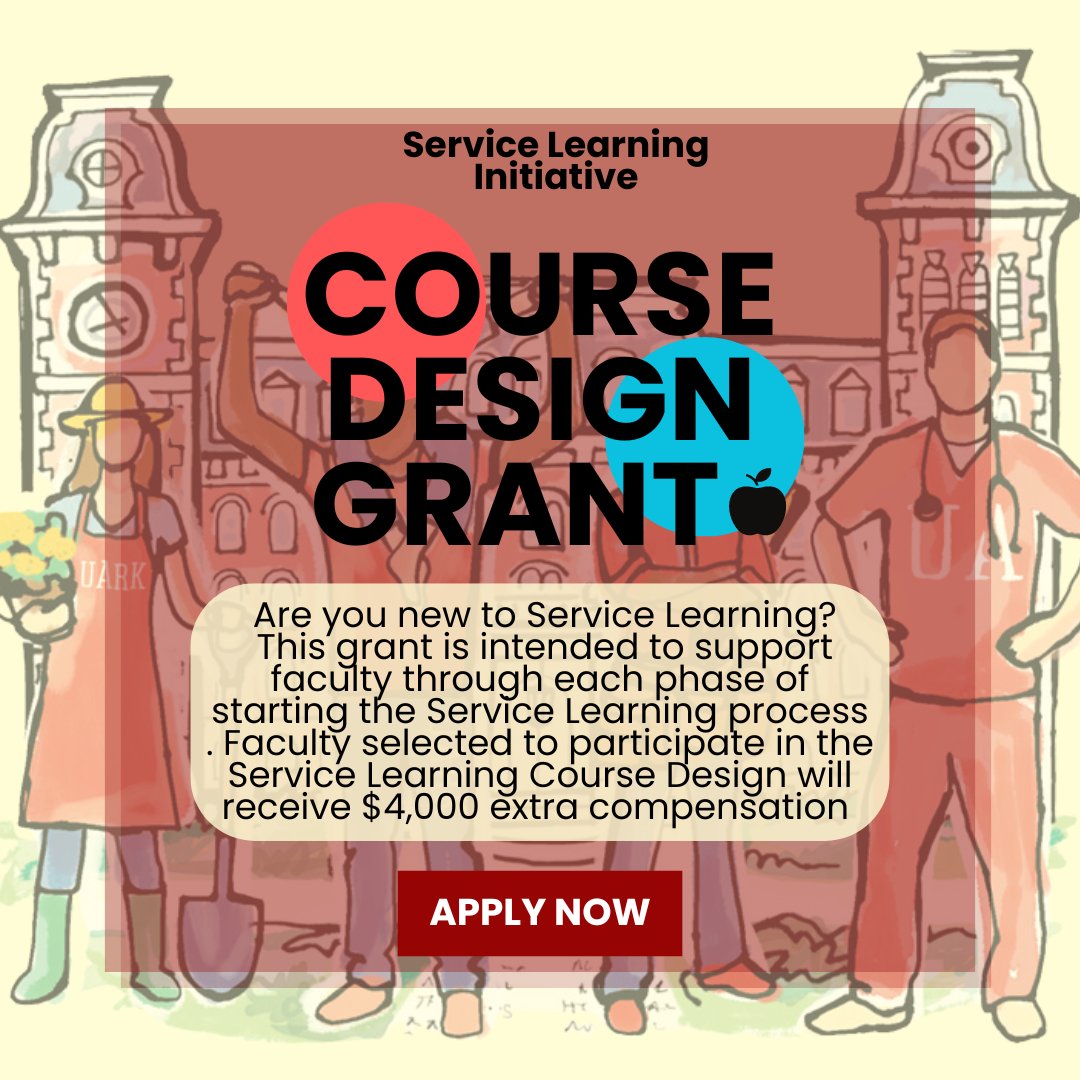 University of Arkansas Service Learning Initiative tweet media