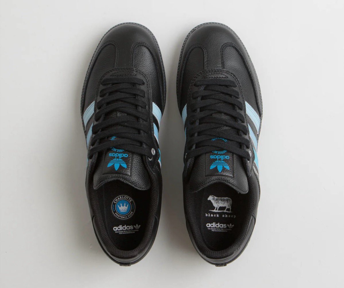 Charlotte FC x Black Sheep x adidas Samba ADVが国内9月21日（土 