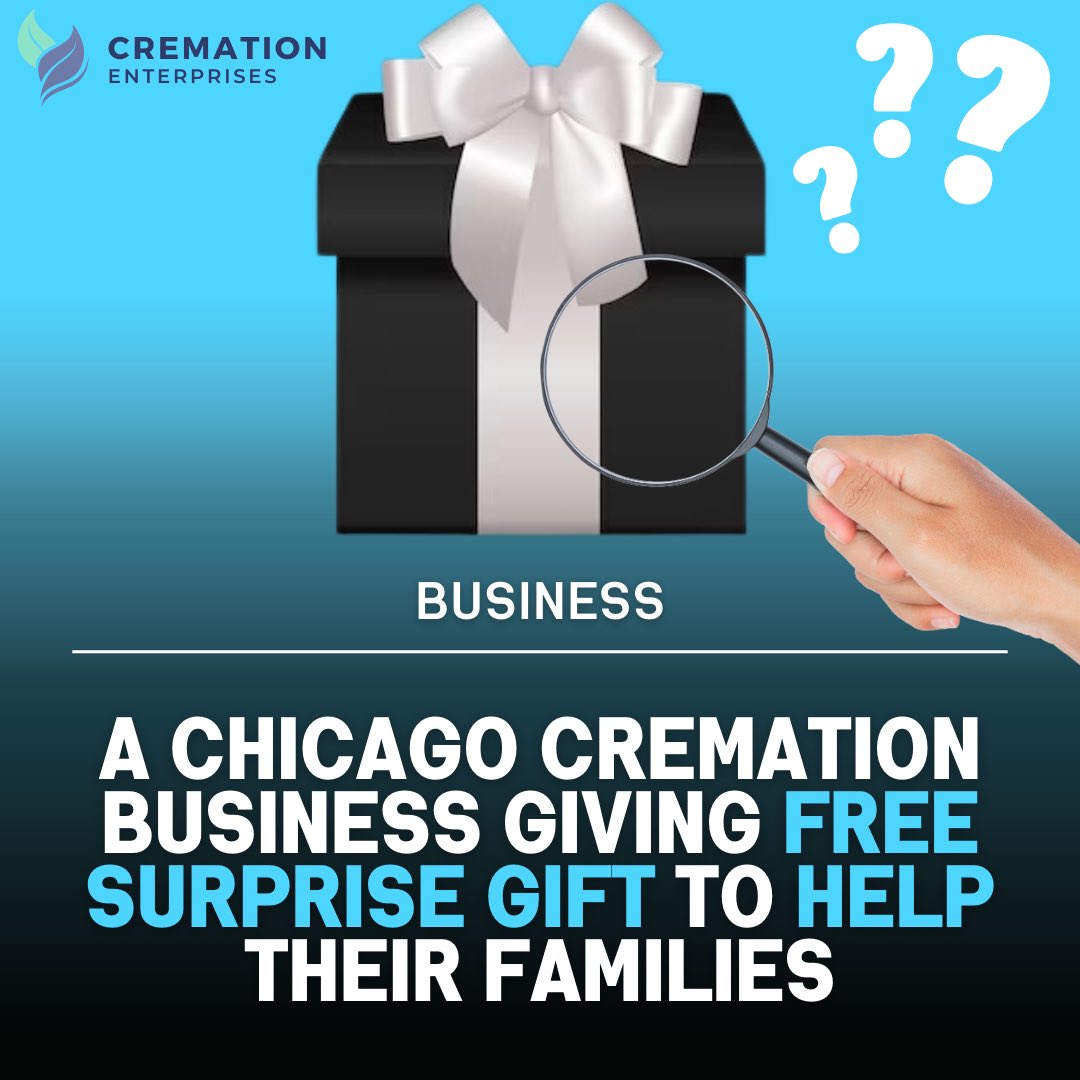 “Cremation Enterprises went above &amp; beyond for my family and even gave us a gift for free”

#cremation #illinoiscremation #chicagocremation #cremation service n