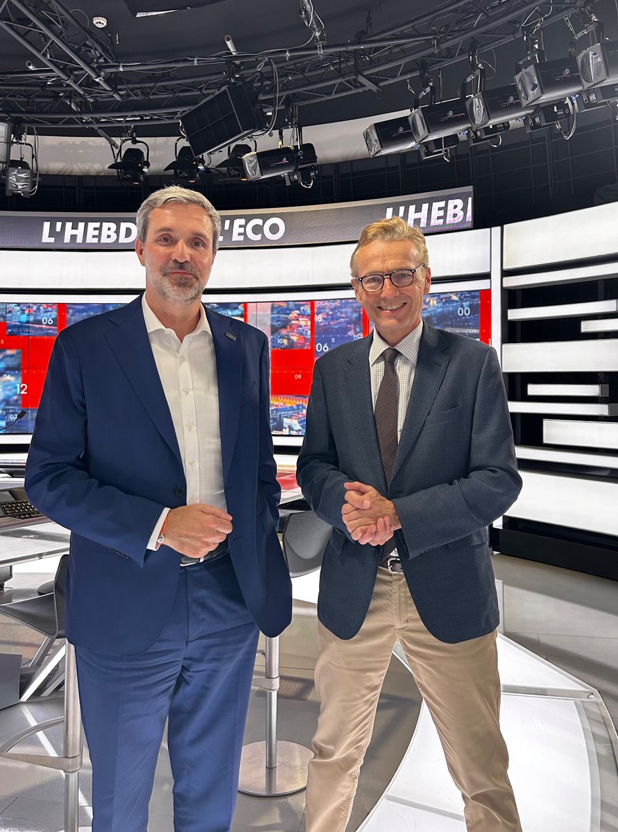 🚨RENDEZ-VOUS sur <a href="/CNEWS/">CNEWS</a>

📊L'HEBDO DE L'ÉCO

📍Immobilier, le bout du tunnel ?

📌<a href="/jehanno_yann/">Yann Jéhanno</a>, président de <a href="/Laforet_france/">Laforêt France 🌳</a>, est l’invité de <a href="/RIEDMATTENCNEWS/">Eric de Riedmatten</a>

#HebdoDeLEco

📺𝗔̀ 𝟭𝟱𝗵𝟰𝟬 𝗲𝘁 𝟬𝟬𝗵𝟮𝟬