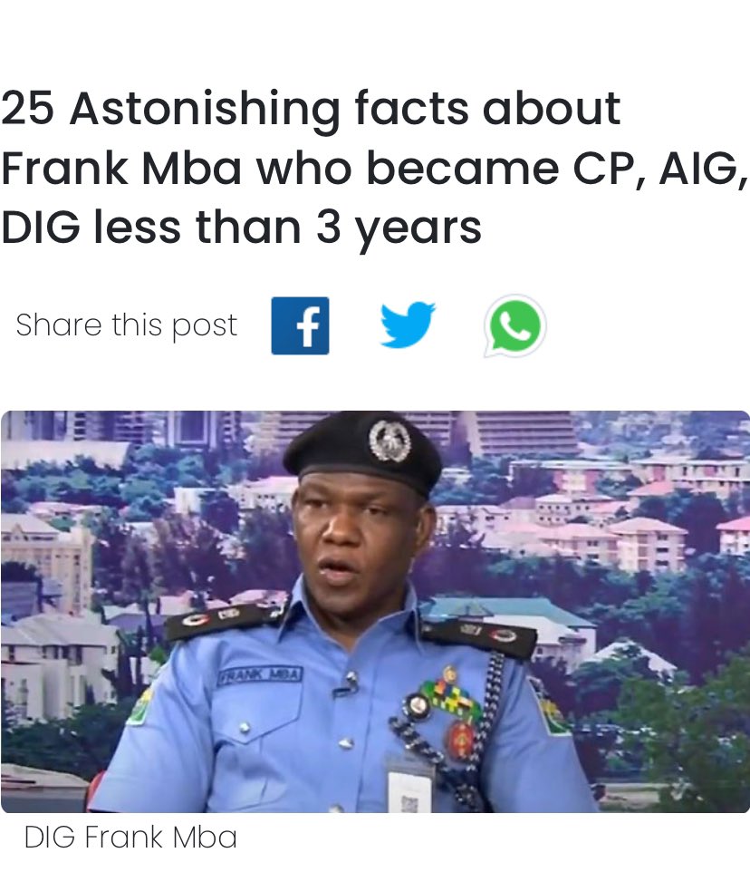 Voice of Igbos (@voiceofigbos) on Twitter photo DIG Frank MBA was CP for 3 years in at Nigeria Police Force Nobody Know any Tribe in Nigeria, he was not online bantering world with Nigeria
The moment CP Enter T-Boy Boys hand <a href="/Princemoye1/">Prince Olumuyiwa Adejobi</a> he thinks he can pull the whole Igbo tribe down with his Constant banter online DIG Frank MBA was CP for 3 years in at Nigeria Police Force Nobody Know any Tribe in Nigeria, he was not online bantering world with Nigeria
The moment CP Enter T-Boy Boys hand <a href="/Princemoye1/">Prince Olumuyiwa Adejobi</a> he thinks he can pull the whole Igbo tribe down with his Constant banter online