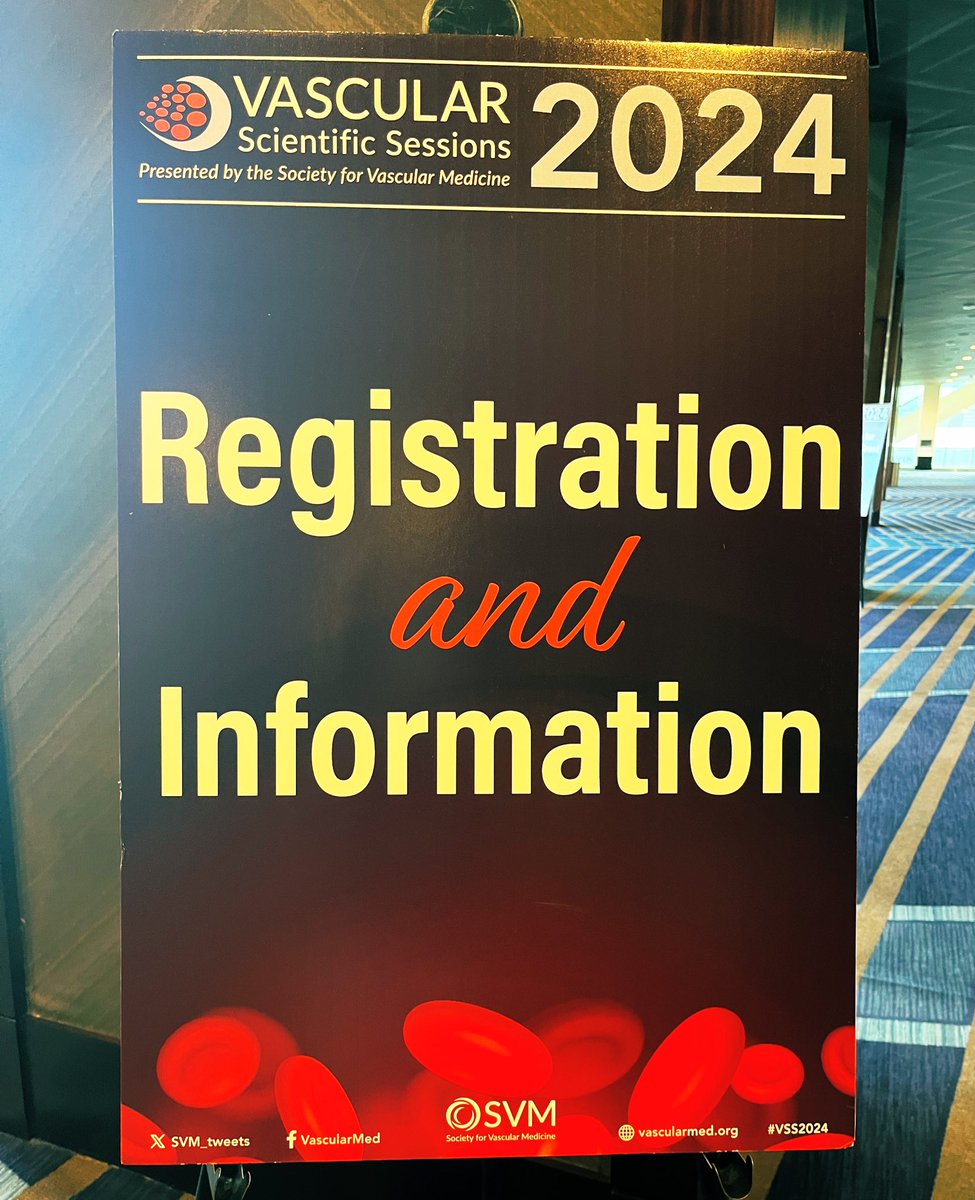 Society for Vascular Medicine | SVM (@svm_tweets) on Twitter photo Today is the day 🙌 #Readyfortakeoff
Come on down to kickoff #SVM #VSS2024👏
<a href="/evratchford/">Elizabeth Ratchford</a> <a href="/adityasharmamd/">Aditya Sharma</a> @AaronAdayMD <a href="/stanhenkin/">Stanislav Henkin</a> <a href="/DKadiandodov/">Daniella KadianDodov</a> <a href="/RKolluriMD/">Raghu Kolluri</a> <a href="/herbaronowMD/">herbaronowMD</a> <a href="/heatherlgornik/">Heather L Gornik</a> <a href="/EstherSHKimMD/">Esther Kim</a> <a href="/JoshuaBeckmanMD/">Josh Beckman</a> <a href="/DrMarkCreager/">Mark Creager</a> <a href="/EriFukayaMD/">Eri Fukaya</a> <a href="/JayBishopMD/">G. Jay Bishop M.D.</a> #Vascular Today is the day 🙌 #Readyfortakeoff
Come on down to kickoff #SVM #VSS2024👏
<a href="/evratchford/">Elizabeth Ratchford</a> <a href="/adityasharmamd/">Aditya Sharma</a> @AaronAdayMD <a href="/stanhenkin/">Stanislav Henkin</a> <a href="/DKadiandodov/">Daniella KadianDodov</a> <a href="/RKolluriMD/">Raghu Kolluri</a> <a href="/herbaronowMD/">herbaronowMD</a> <a href="/heatherlgornik/">Heather L Gornik</a> <a href="/EstherSHKimMD/">Esther Kim</a> <a href="/JoshuaBeckmanMD/">Josh Beckman</a> <a href="/DrMarkCreager/">Mark Creager</a> <a href="/EriFukayaMD/">Eri Fukaya</a> <a href="/JayBishopMD/">G. Jay Bishop M.D.</a> #Vascular