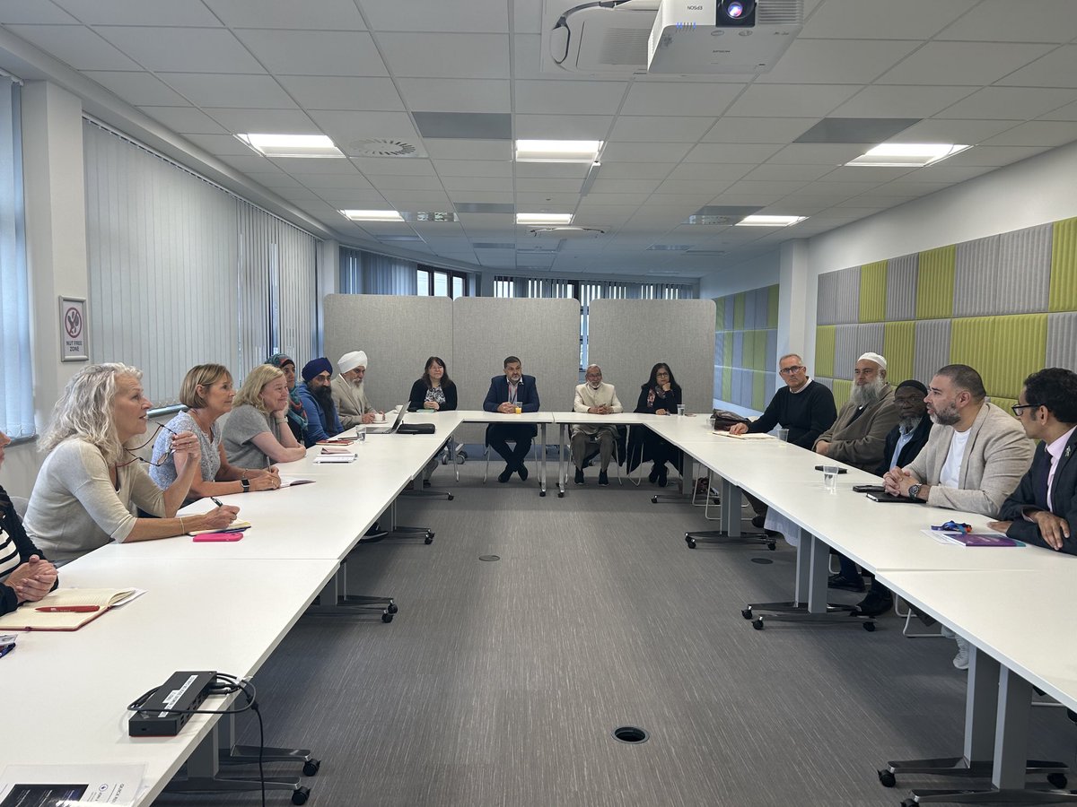 Inspiring morning with ⁦<a href="/LGAcomms/">Local Government Association (LGA)</a>⁩ <a href="/sandwellcouncil/">Sandwell Council</a>⁩ hearing about the fantastic regeneration work across the borough. We then heard powerful testimony from Faith leaders about their community work, looking out for each other and working for peace.