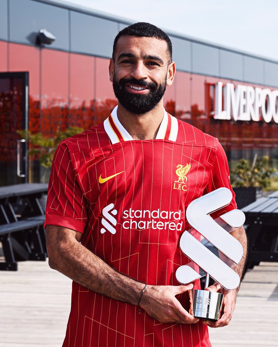 Well in, <a href="/MoSalah/">Mohamed Salah</a> 🇪🇬👑

Your August <a href="/StanChart/">Standard Chartered</a> Player of the Month 🏆 #Ad
