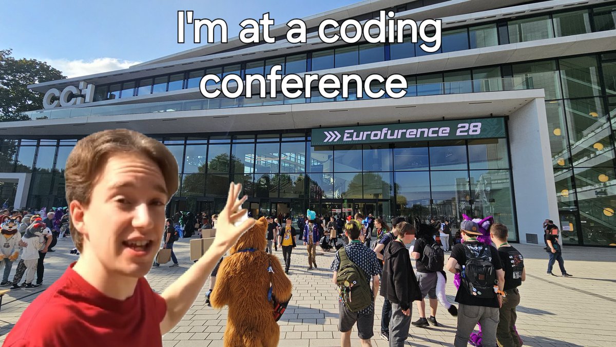 A great combination of conventions really #Eurofurence #Eurofurence28