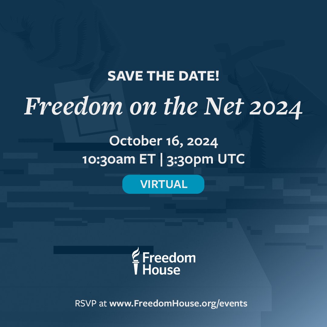 Freedom House tweet media