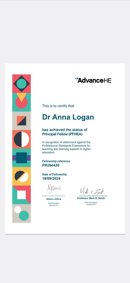 Anna Logan PFHEA tweet media