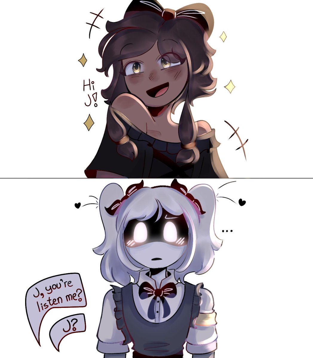 Hi guys, I'm madly in love so now I'll post drawings #jessa #murderdrones