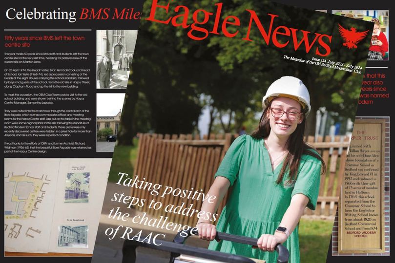 OBM Club (@obm_club) on Twitter photo Issue 124 of Eagle News is now available to read on The OBM Hub - rb.gy/1to64n. If you usually receive a hard copy, you should receive it within the next few days. To submit any news, memories or photos for our next issue, please email externalrelations@bedmod.co.uk Issue 124 of Eagle News is now available to read on The OBM Hub - rb.gy/1to64n. If you usually receive a hard copy, you should receive it within the next few days. To submit any news, memories or photos for our next issue, please email externalrelations@bedmod.co.uk