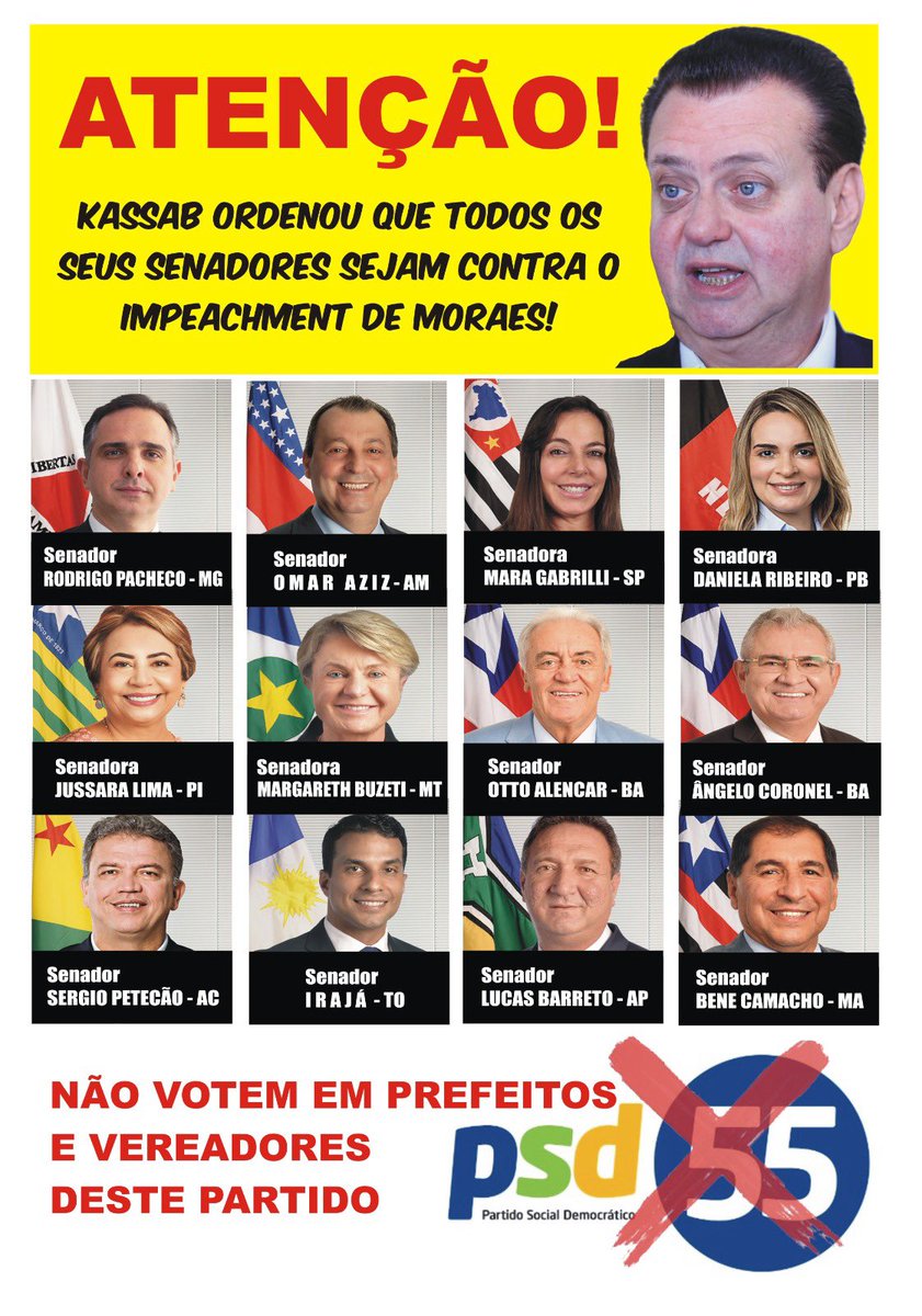 CavendishPaulo's tweet photo. PARTINDO DO PRINCÍPIO QUE O PODER EMANA DO POVO, NOS ORDENAMOS DEMITIR TODOS OS PARLAMENTARES DESTE PARTIDO!

NESTAS ELEIÇÕES NÃO VOTE EM QUEM ESTÁ DESTRUINDO A LIBERDADE DE EXPRESSÃO EM NOSSO PAÍS! https://t.co/j6Apdl9AUU