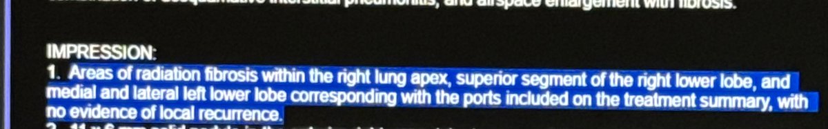 MikeFarrisMD's tweet photo. The value of having clear communication channels between rad oncs and diagnostic radiologists https://t.co/ktl8qE7DKA