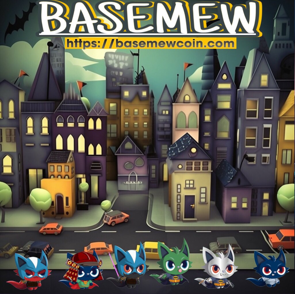 Basemewcoin's tweet photo. π±π As the moon lights the silhouetted spires of Crypto City, #BaseMew offers more than just a giggle; it promises a journey. With cutting-edge #blockchain technology and an irresistible charm, this #memecoin isn't just about laughsβit's about performance and potential.
π Join Early, Gain More! π
π Get in on the ground floor of what's destined to be a thrilling adventure. By joining the #BaseMew community now, youβre not just a participant; youβre a pioneer. Early members gain exclusive access to insights, perks, and the power to influence the future trajectory of #BaseMew π
π€ This is your call to arms, or rather, paws! Join us in building a vibrant community where passion for memes meets investment prowess. Together, letβs watch BaseMew soar to meteoric heights. Dive into #Crypto City at https://t.co/tdzmmEou7O and become part of something legendary!πβ¨
#MemeCoinMagic #InvestInMemes $BAM #NFTs #Base #ETH #BaseMewAdventure #Airdrop
