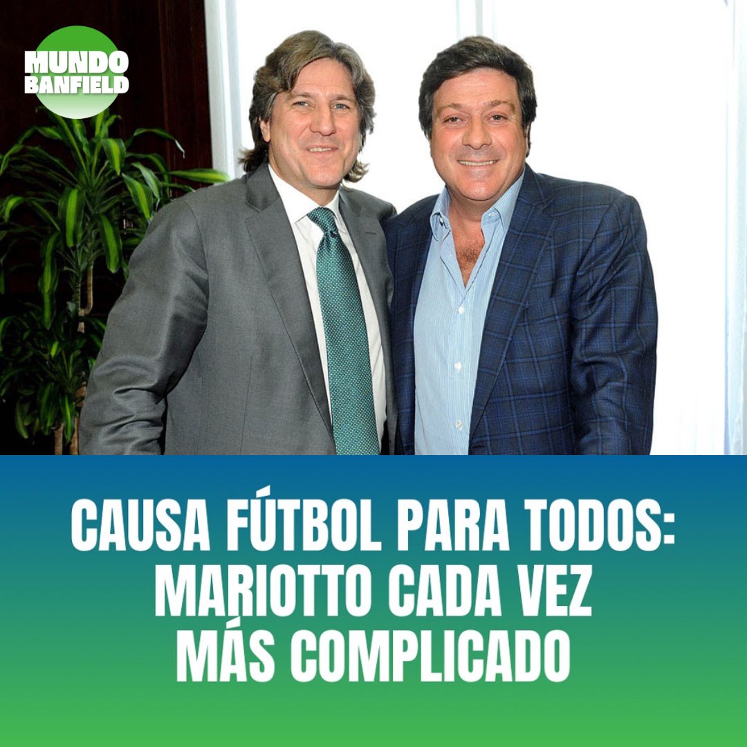 mundo_banfield_'s tweet photo. De Fútbol para Todos a Banfield para pocos 🔴😳

📉 Esta semana Mariotto declaró en el juicio por Fútbol para Todos donde está imputado junto a Aníbal Fernández y Capitanich por las irregularidades en el manejo de los fondos del programa. Otra mancha más a su historial. https://t.co/Aybe1NTCfi