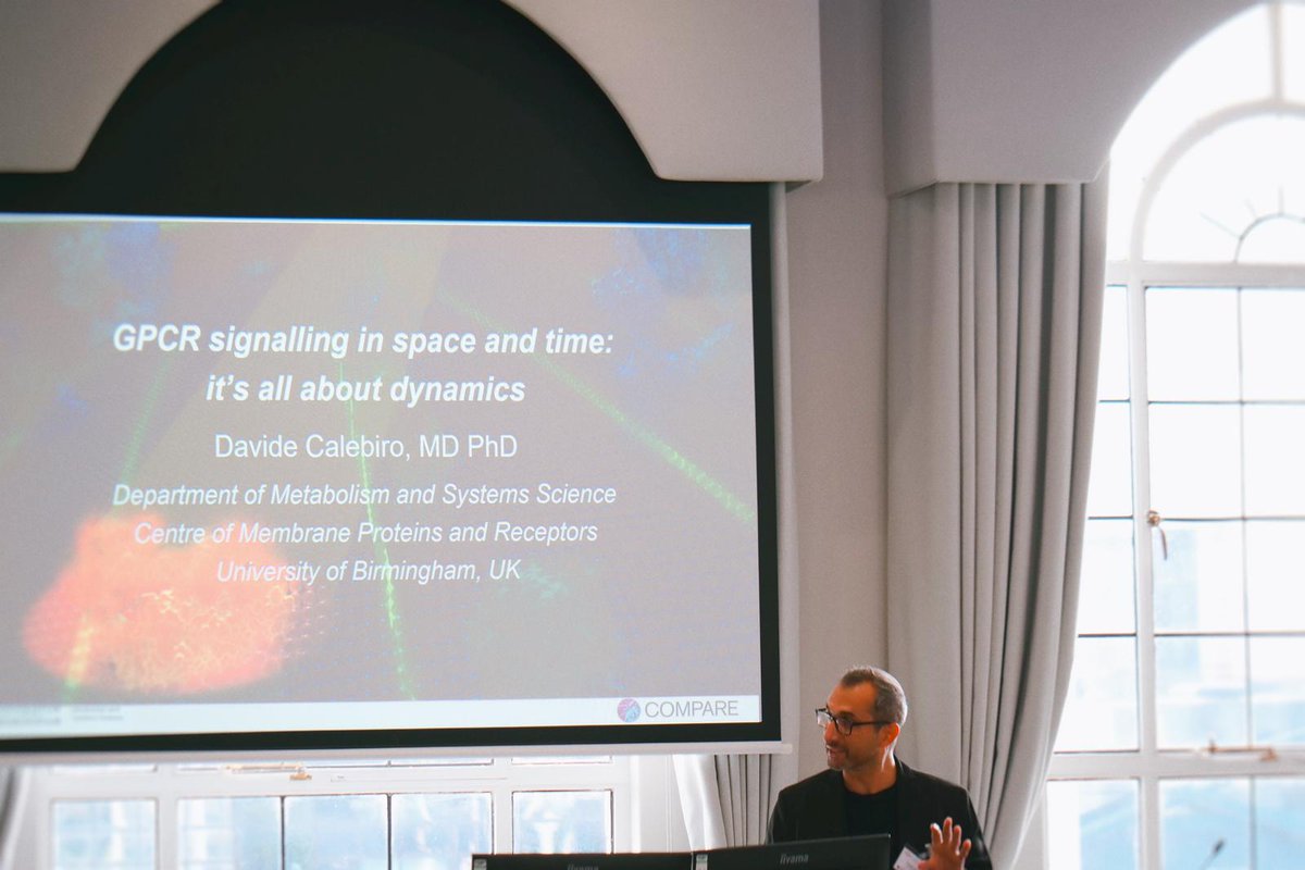 Davide Calebiro uses FRET and single-molecule microscopy to challenge the classic model of GPCR signalling. With this groundbreaking work conducted here at the Uni of Birmingham <a href="/DavideCalebiro/">davide calebiro</a> <a href="/UoB_MSS/">Metabolism and Systems Science (MSS)</a> #GPCR