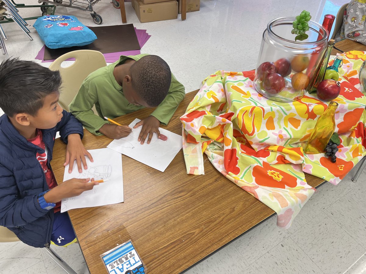 Exploring still life and the work of Janet Fish ⁦<a href="/LindseyElem/">Lindsey  Elementary</a>⁩