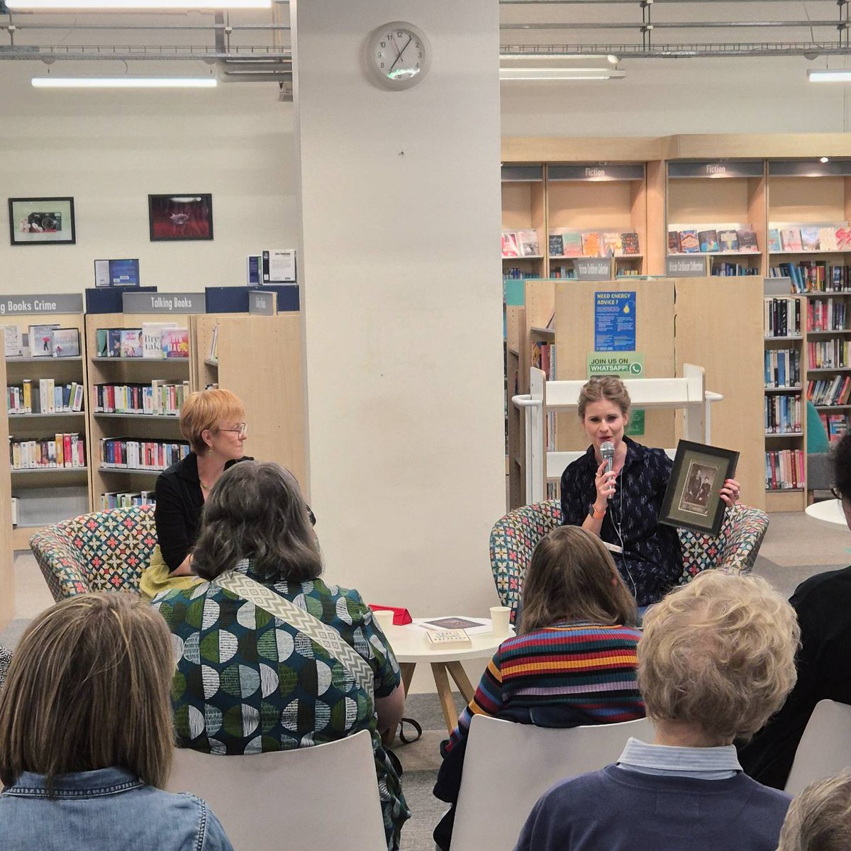 Eltham Library (@elthamlibrary) on Twitter photo A huge thank you to author @kim_donovan_ for sharing her debut novel 'The Mysterious Mrs Hood' with us at #ElthamLibrary yesterday and to <a href="/wendymoore99/">Wendy Moore</a> for her fabulous interviewing skills! Thank you to all who came, it was a fascinating talk ๐ #LoveYourLibrary A huge thank you to author @kim_donovan_ for sharing her debut novel 'The Mysterious Mrs Hood' with us at #ElthamLibrary yesterday and to <a href="/wendymoore99/">Wendy Moore</a> for her fabulous interviewing skills! Thank you to all who came, it was a fascinating talk ๐ #LoveYourLibrary
