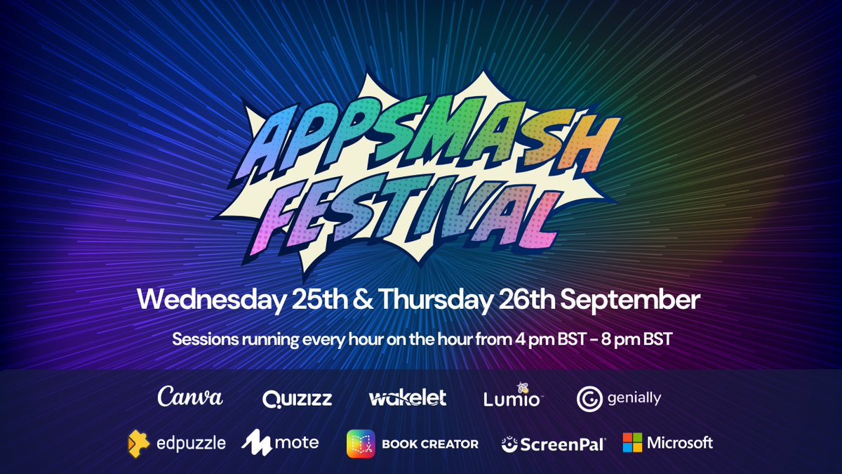 🚨 The Wakelet AppSmash Festival is Almost Here! 

Don’t miss this two-day online event celebrating community, collaboration, and EdTech! 🥳 

Sign up now! 🔗 - bit.ly/3TpVIU5