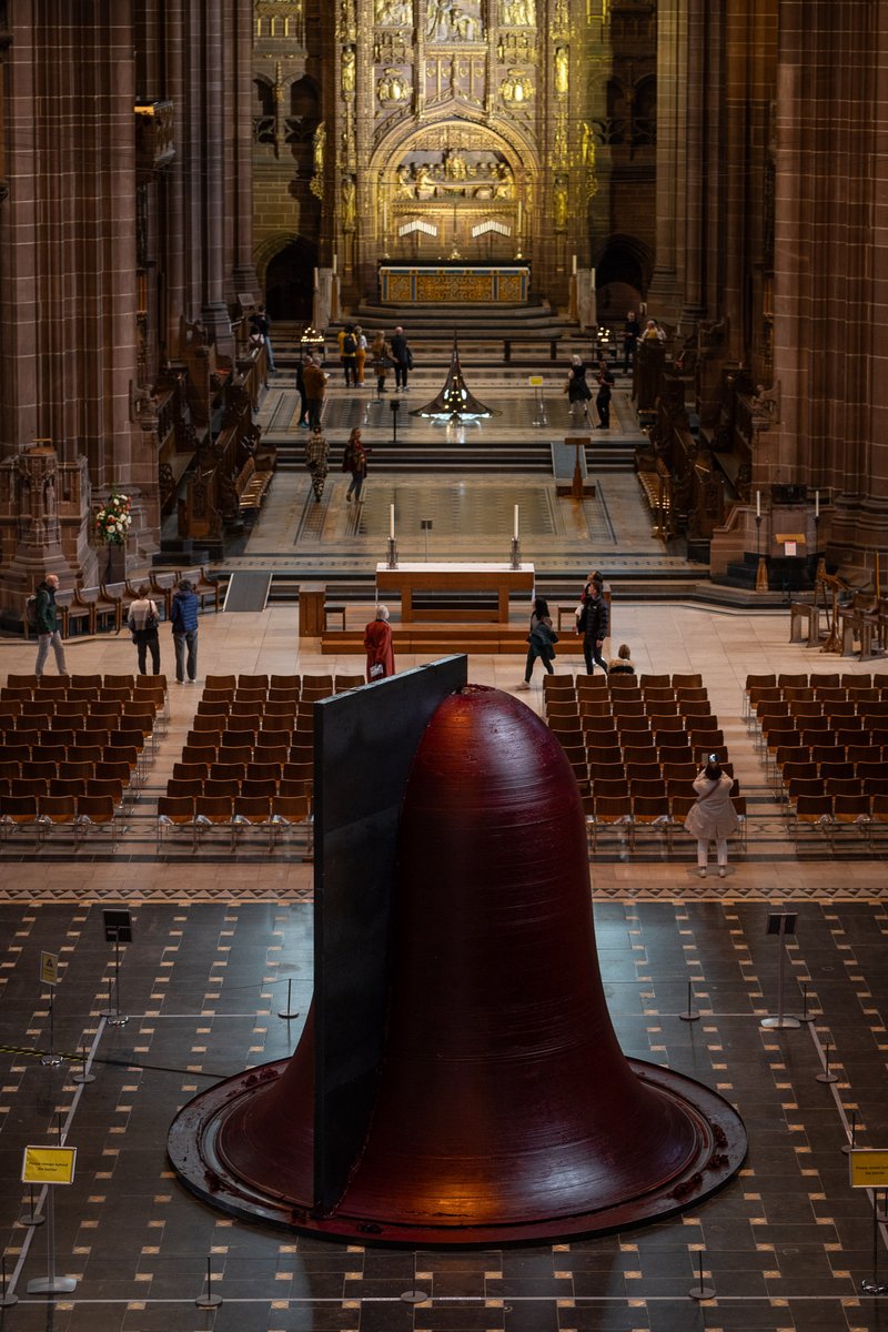 LorenzFerrarini's tweet image. Anish Kapoor, Liverpool Cathedral