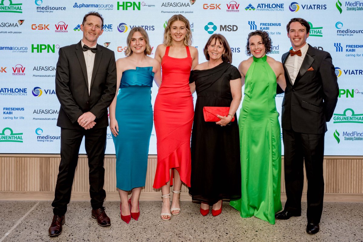 Cancer Research @UCC (@canresucc) on Twitter photo 📸 The LIAM Mc team at <a href="/HospitalProNews/">Hospital Professional News</a> Honours Awards 2024 as finalists in the Multidisciplinary Team of the Year category.
Congratulations to the Rapid Access Frailty Team at <a href="/Save_MRHP/">Midlands Regional Hospital Portlaoise - Community</a> on their win.
🤝 Great teamwork = quality patient focused care.
#HealthcareExcellence 📸 The LIAM Mc team at <a href="/HospitalProNews/">Hospital Professional News</a> Honours Awards 2024 as finalists in the Multidisciplinary Team of the Year category.
Congratulations to the Rapid Access Frailty Team at <a href="/Save_MRHP/">Midlands Regional Hospital Portlaoise - Community</a> on their win.
🤝 Great teamwork = quality patient focused care.
#HealthcareExcellence