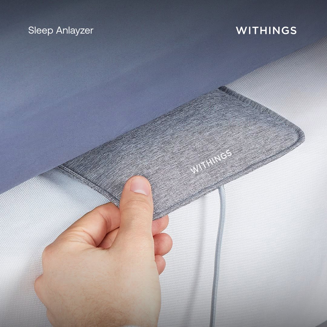 Withings's tweet photo. Ultra-powerful sleep monitoring system—and nothing to wear.
💤 Clinical sleep analysis
🩺 Clinically validated sleep apnea detection (EU, AUS only)
🫀 Cardiovascular health analysis via overnight heart rate tracking
Learn more about #SleepAnalyzer: https://t.co/kSlYGlkaqw https://t.co/TssCtIo9Hx