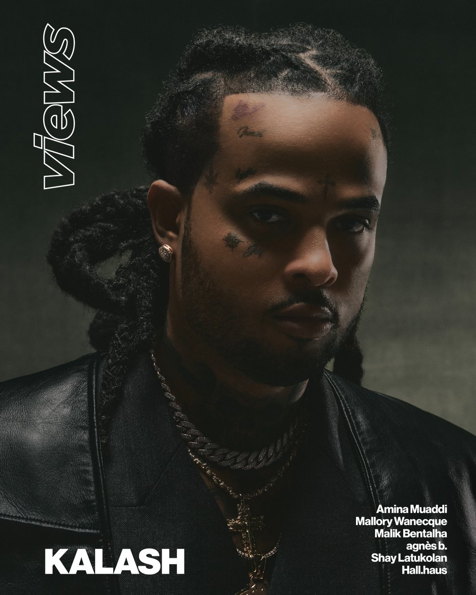 Kalash est en cover du premier magazine Views.