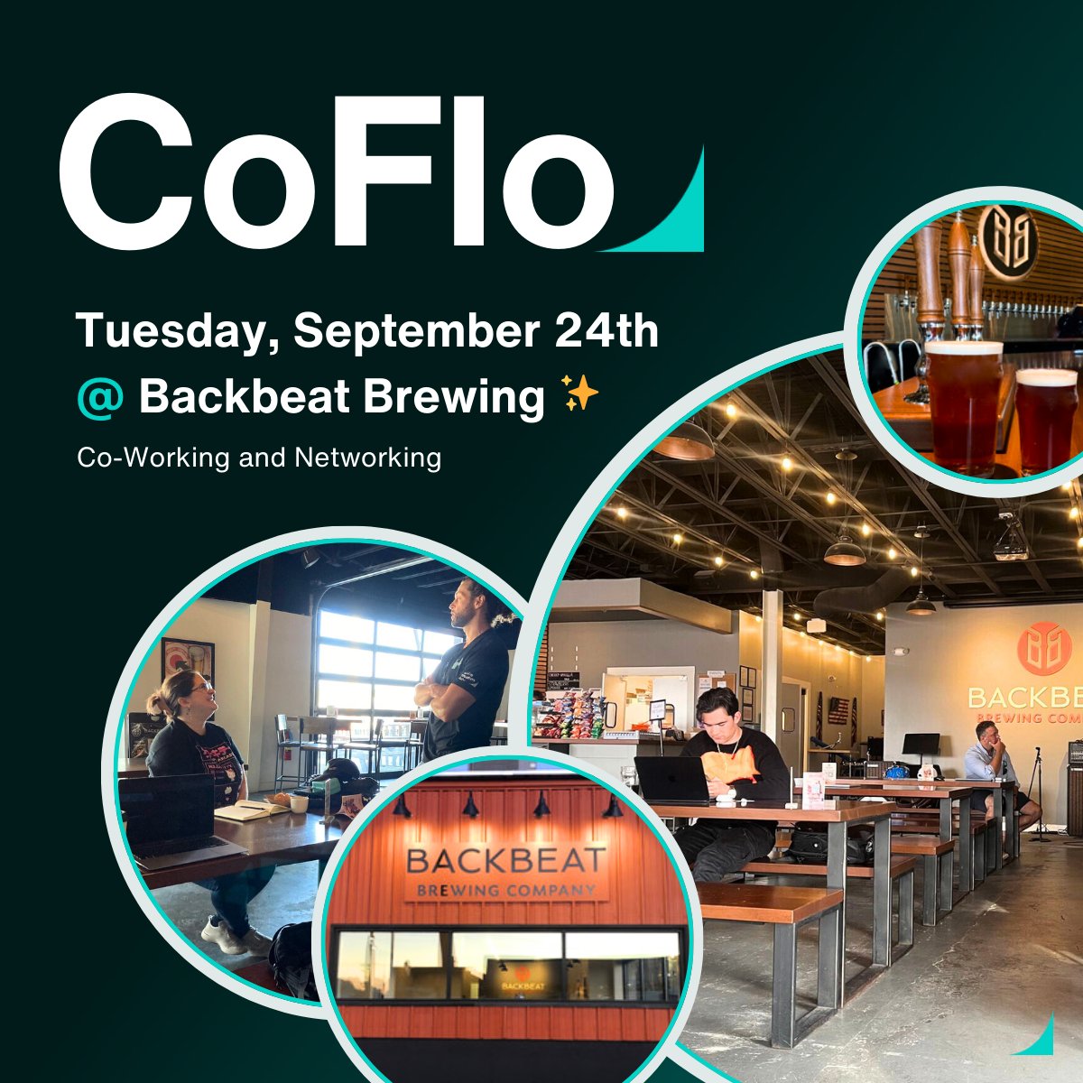 Value Creation Labs (@vcldigital) on Twitter photo By popular demand, CoFlo is back next week! Join us for a full day of co-working and networking on Tuesday, September 24th at <a href="/Backbeatbrewco/">Backbeat Brewing Co.</a>.
RSVP: info.valuecreationlabs.co/coflo
#CoFlo #StayInTheFlow #Coworking #Networking #BackbeatBrewery By popular demand, CoFlo is back next week! Join us for a full day of co-working and networking on Tuesday, September 24th at <a href="/Backbeatbrewco/">Backbeat Brewing Co.</a>.
RSVP: info.valuecreationlabs.co/coflo
#CoFlo #StayInTheFlow #Coworking #Networking #BackbeatBrewery