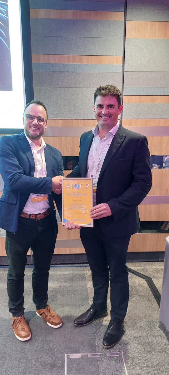 ATOCP Physio (@physioatocp) on Twitter photo Congratulations, <a href="/awgilbert11/">Anthony Gilbert</a> and Stephen Friend, on winning the Outstanding Contributions award to T&O physio Congratulations, <a href="/awgilbert11/">Anthony Gilbert</a> and Stephen Friend, on winning the Outstanding Contributions award to T&O physio
