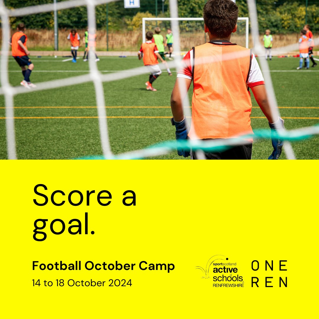 Book now for our football camp during the upcoming October holidays⚽️ Young players who attend may be taking their first steps in the game or be more experienced players.

Book now 👉 bit.ly/3Xzh4Qk
Individual days or full week option available.