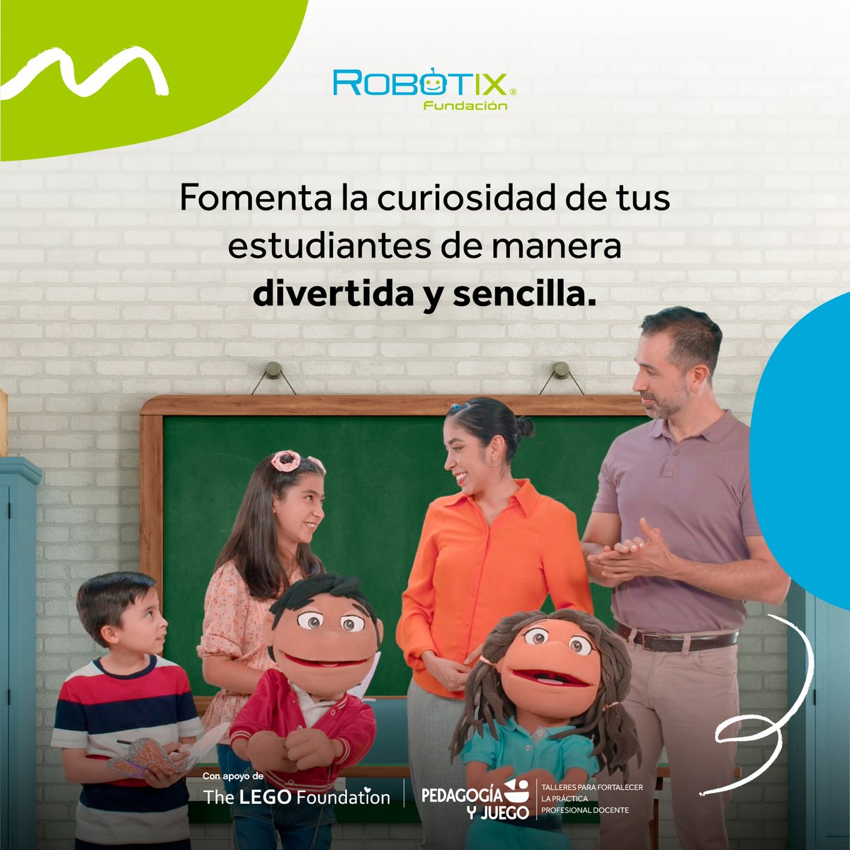 Fund_RobotiX's tweet image. Fomenta el aprendizaje activo en tu salón de clases 🌟 con el Aprendizaje Basado en Proyectos.

Esta metodología te ayudará a motivar a tus estudiantes de manera sencilla.

¡Descubre más recursos aquí! 👉bit.ly/3iR66B2

#RobotiXABP #SoyRobotiX