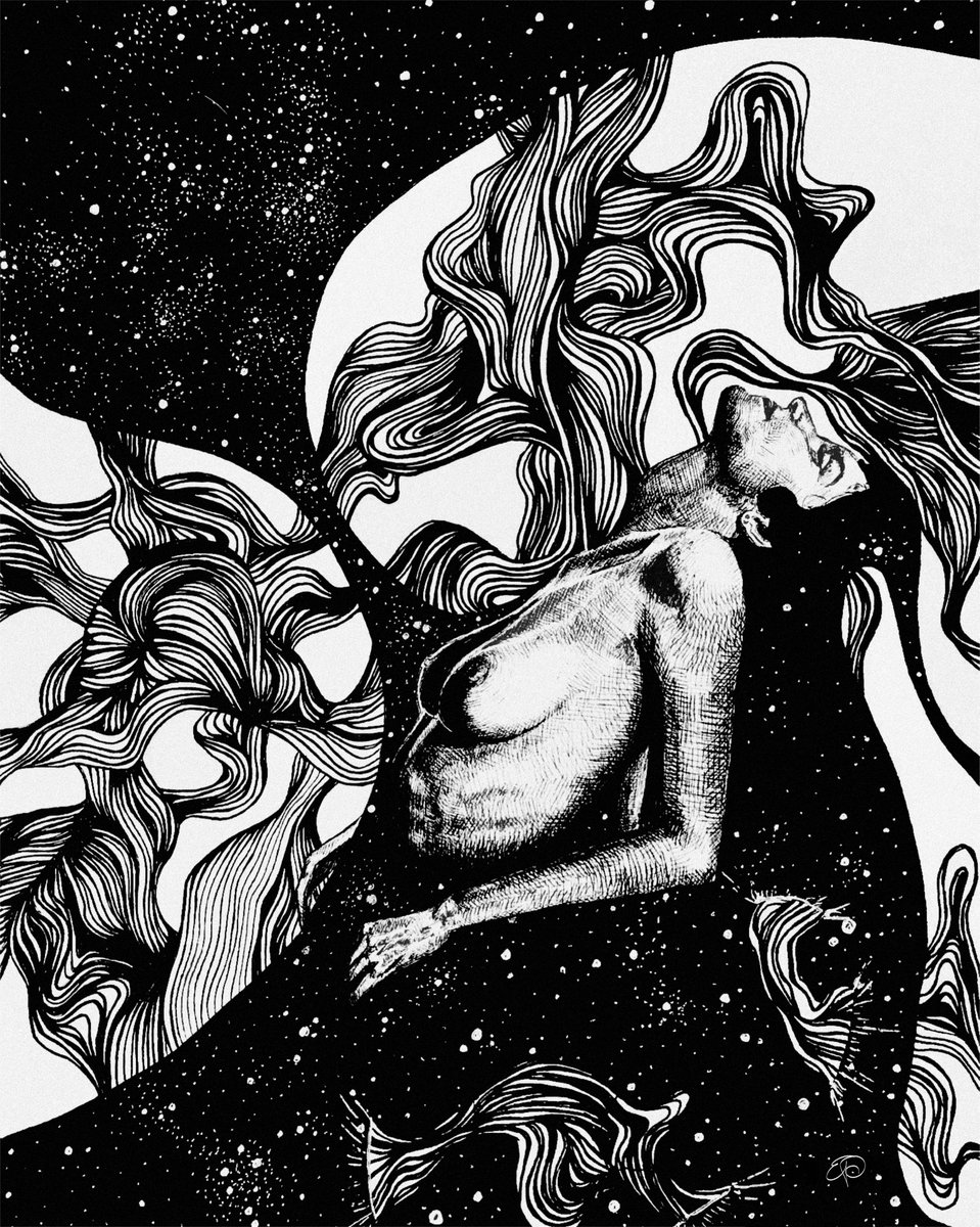 The Universe within Us✨
Ink Drawing